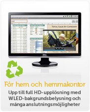 Dell Skärmar för hem och hemmakontor